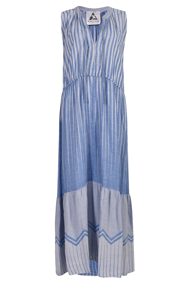 Pearl & Caviar Zakar Maxi - Blue