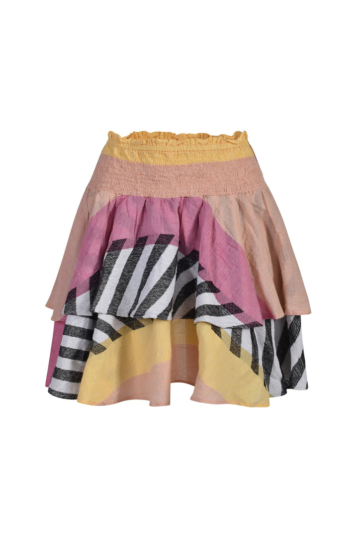 Pearl & Caviar Zakar Skirt - Multi Coloured