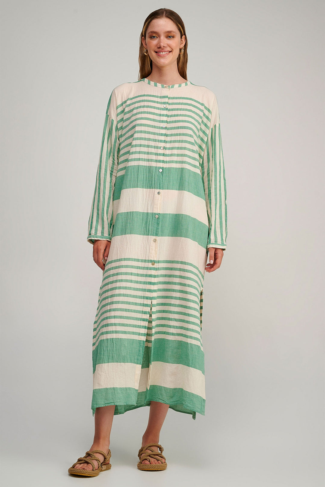 Pearl & Caviar Zakar Maxi - Green