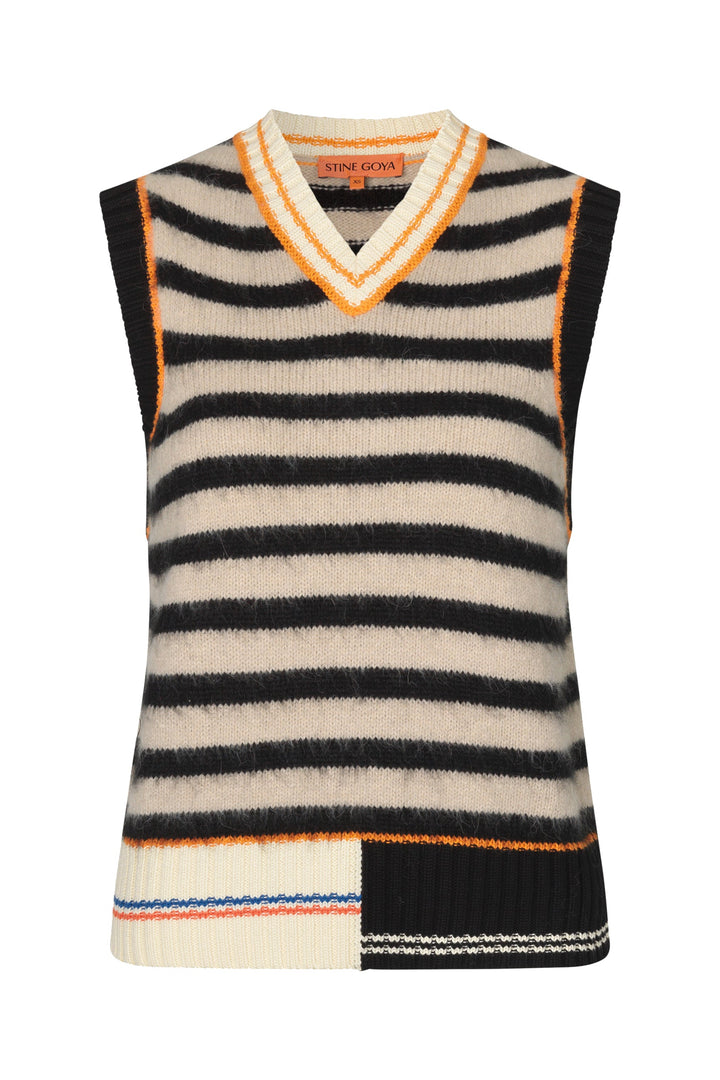 Stine Goya Noa Vest - Stripe