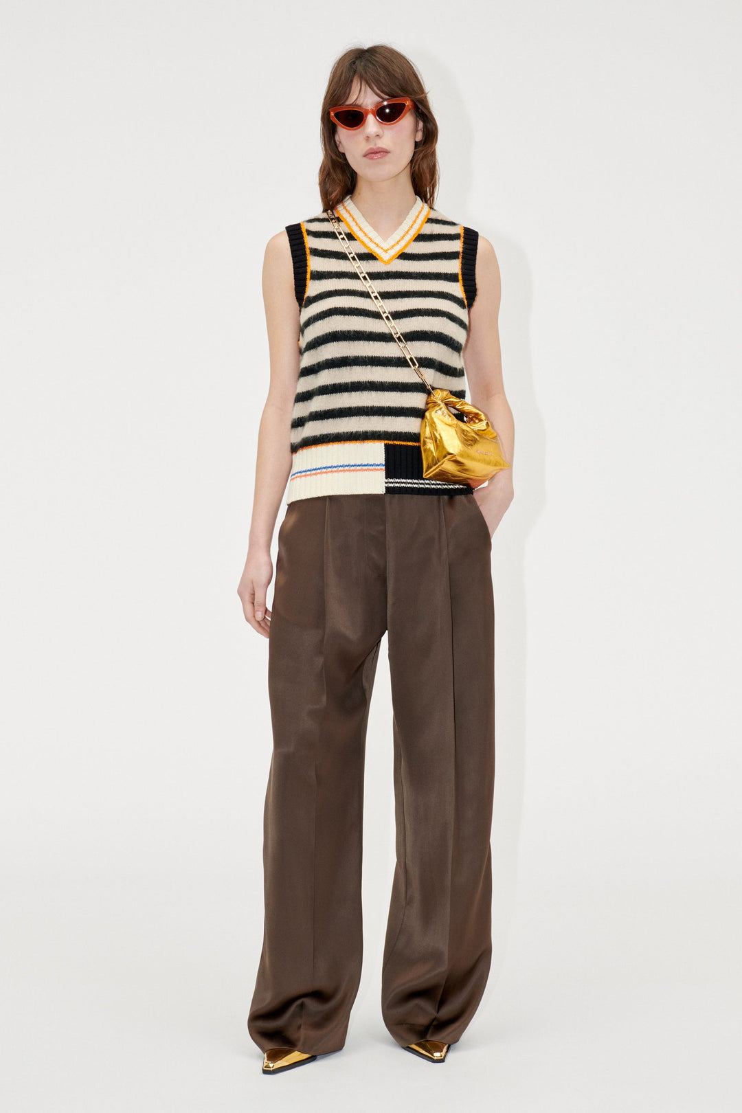 Stine Goya Noa Vest - Stripe