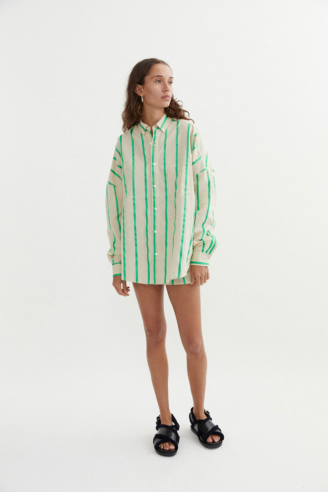 Blanca Fleur Shirt - Green