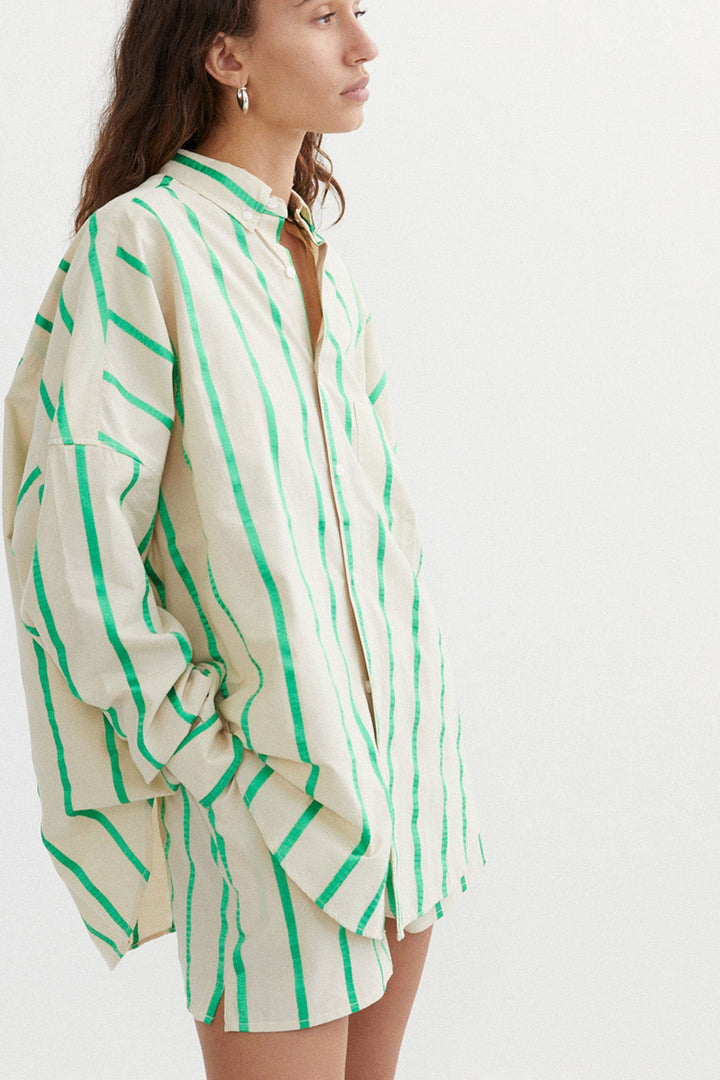 Blanca Fleur Shirt - Green