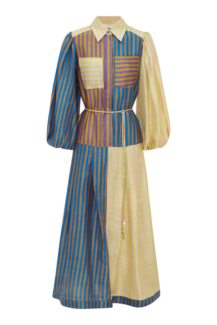 Alemais Diaz Shirtdress - Multi Coloured