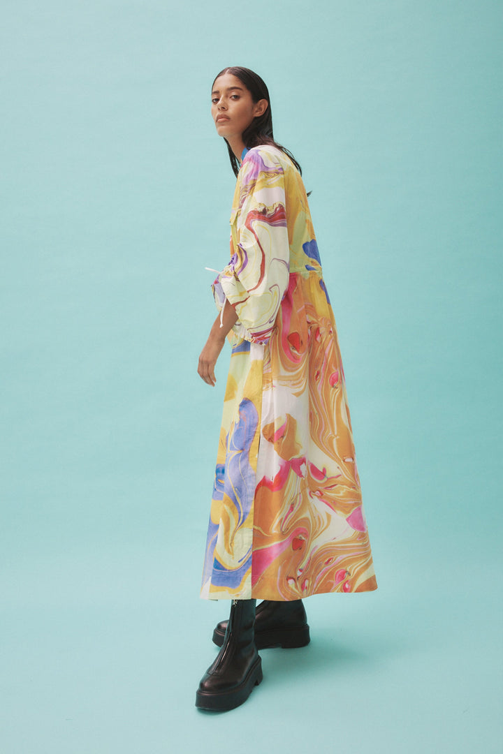 Alemais Luca Shirtdress - Multi Coloured