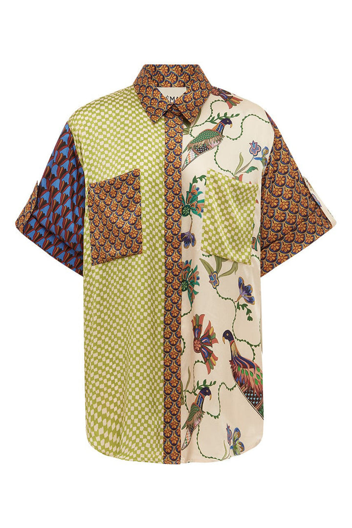 Alemais Birdie Shirt - Multi Coloured