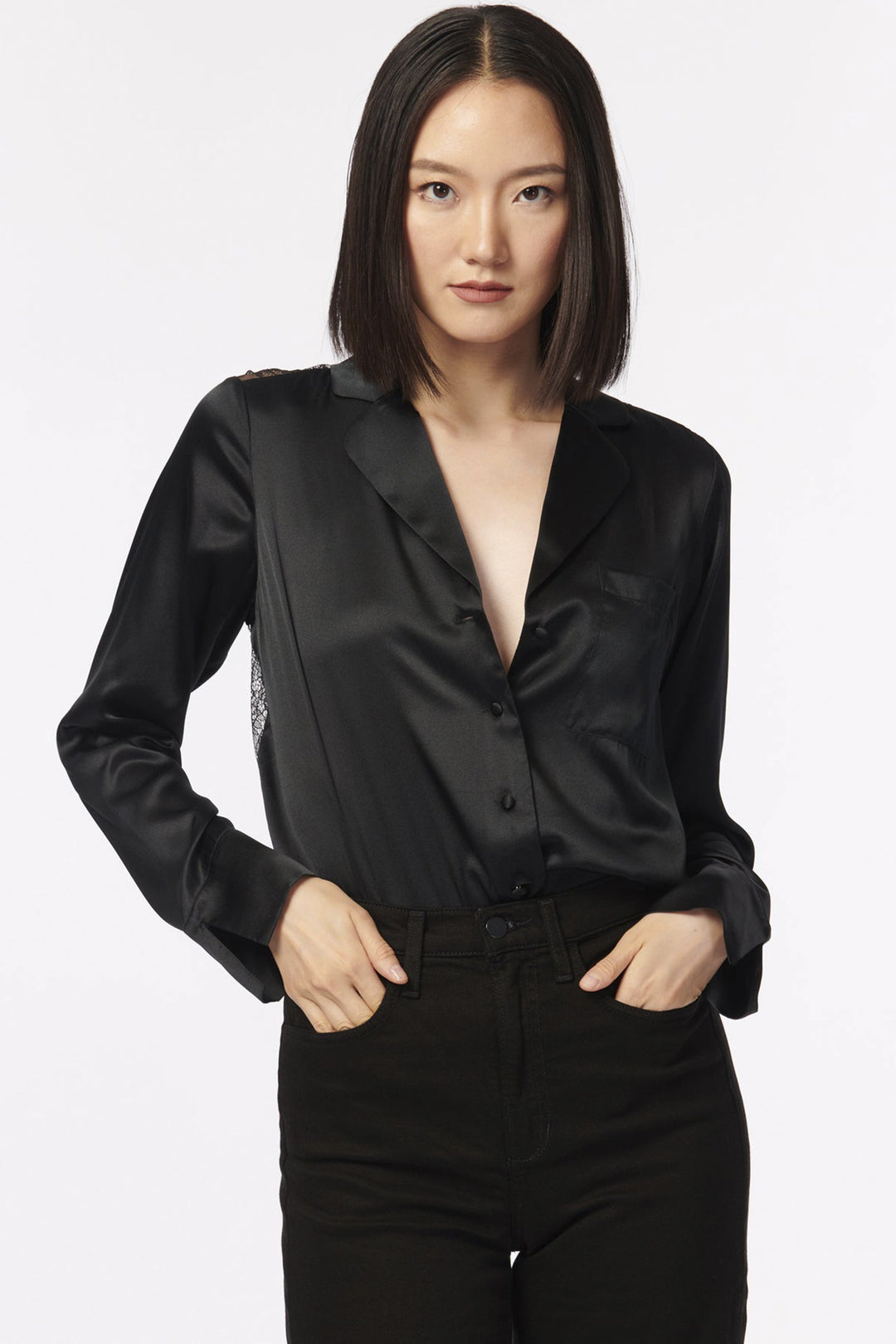 Cami NYC Raelda Top - Black