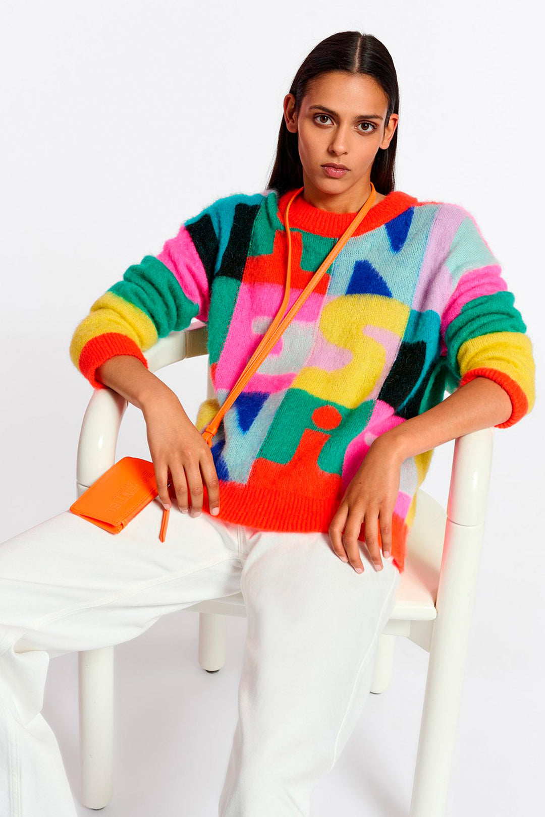 Essentiel Antwerp Djari Pullover - Multi Coloured