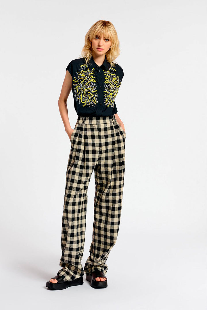 Essentiel Antwerp Douglas Pant - Check