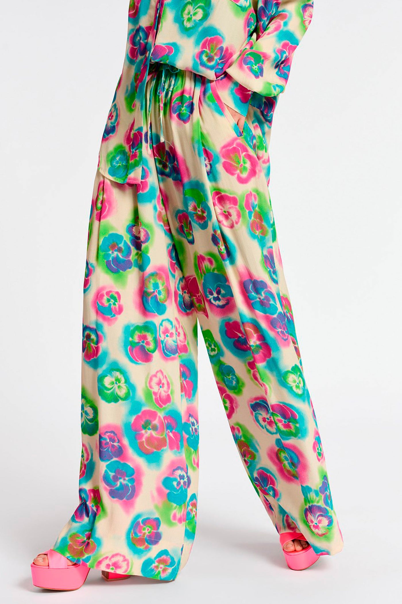 Essentiel Antwerp Dabi Pants - Multi Coloured