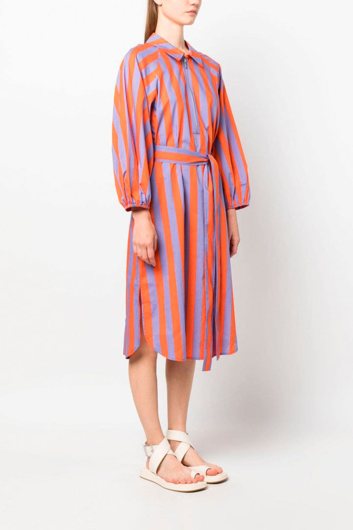 Essentiel Antwerp Dripe Dress - Peach