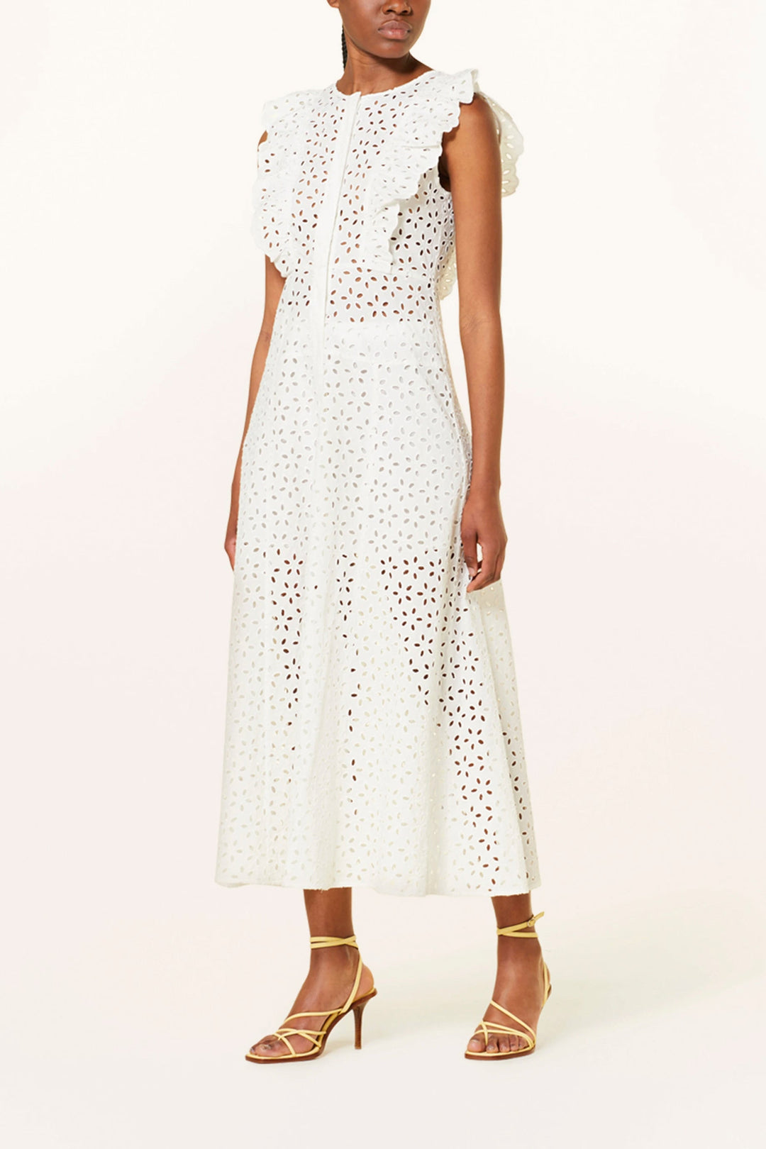 Essentiel Antwerp Dractal Dress - Off White