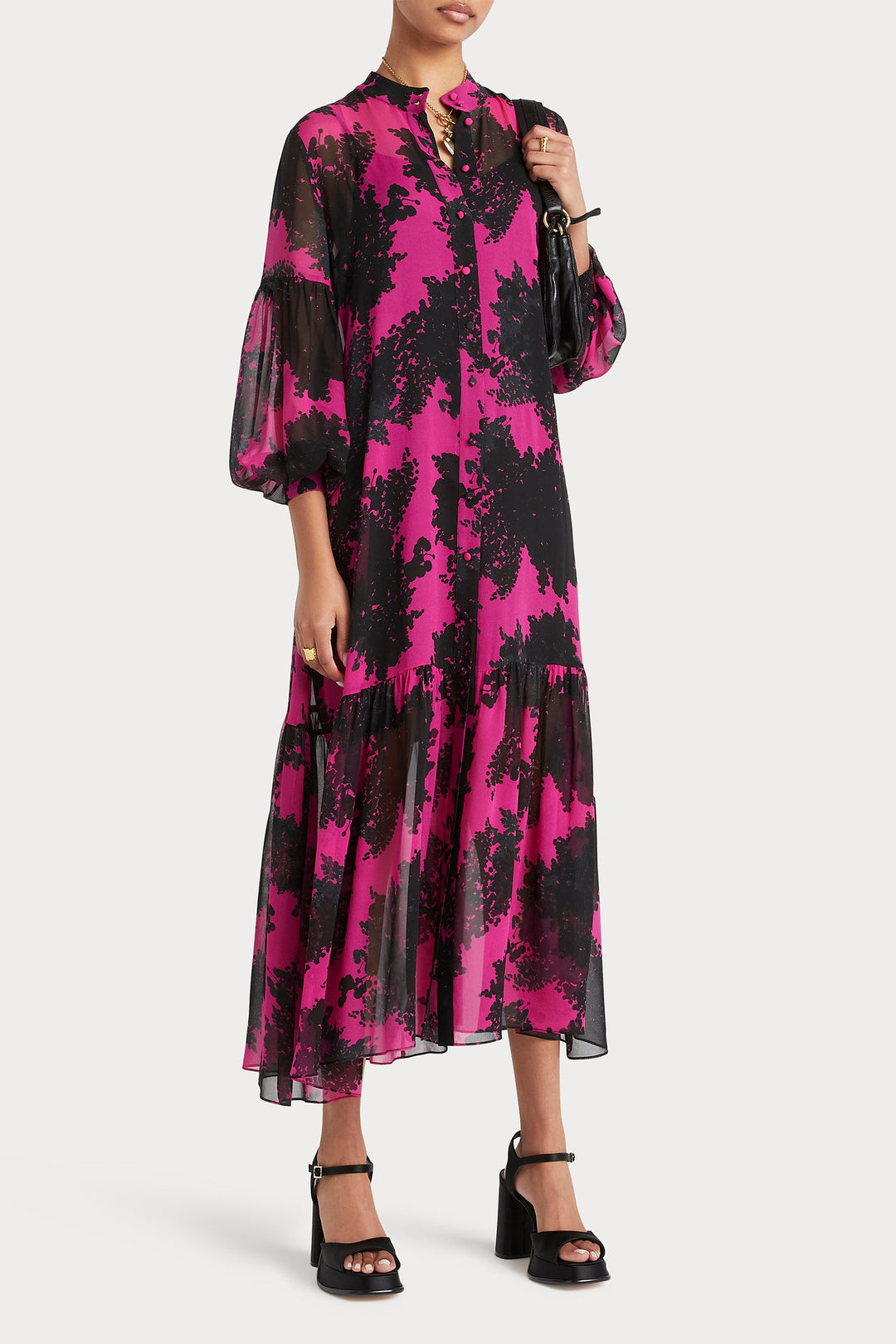 Husk FLORA DRESS - Print