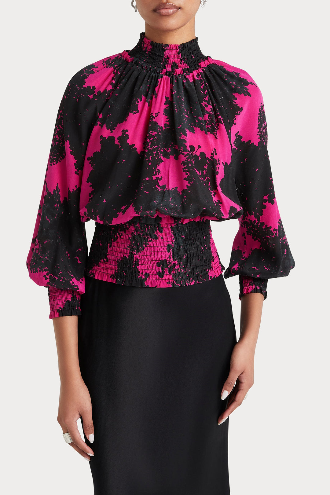 Husk FLORA TOP - Print