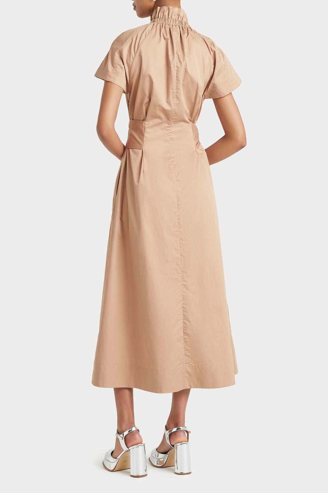 Husk LAUREN DRESS - Camel