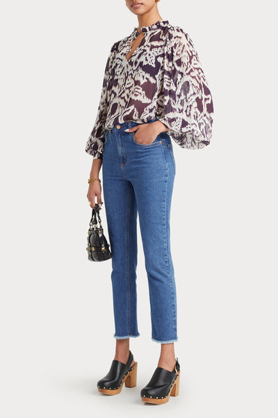 Husk TALULLA TOP - Print