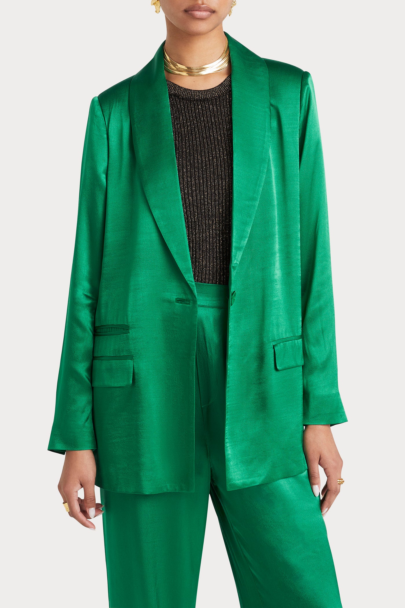 Husk SIENNA BLAZER - Emerald