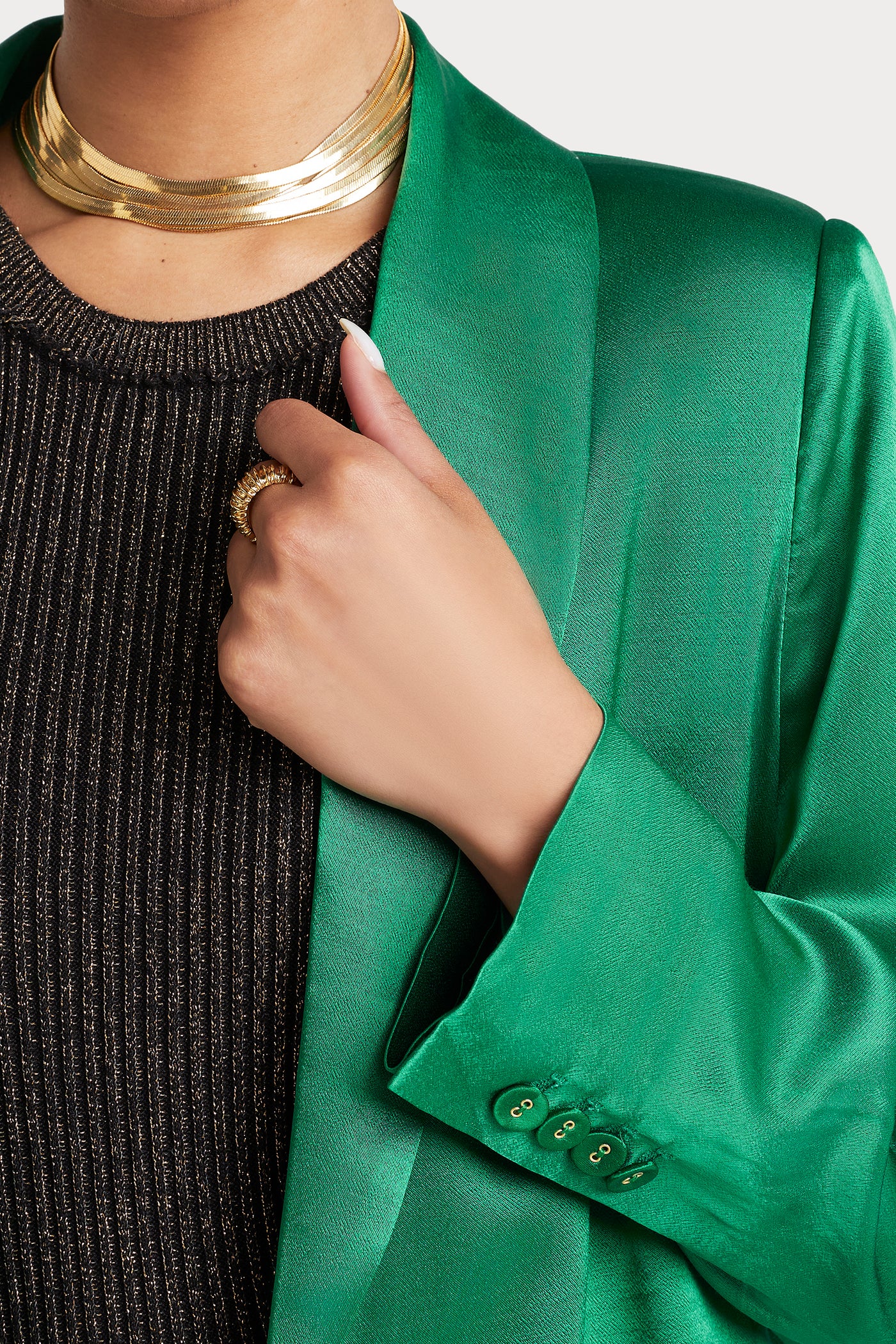 Husk SIENNA BLAZER - Emerald