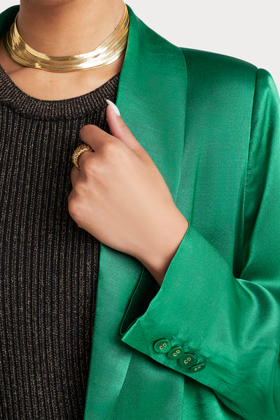Husk SIENNA BLAZER - Emerald