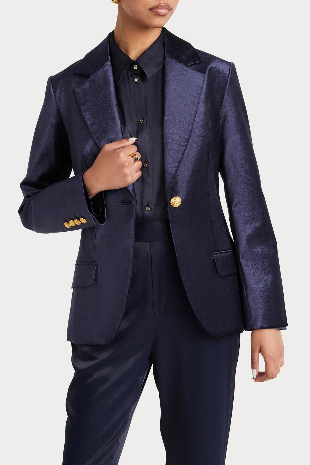 Husk AVERY BLAZER - Navy