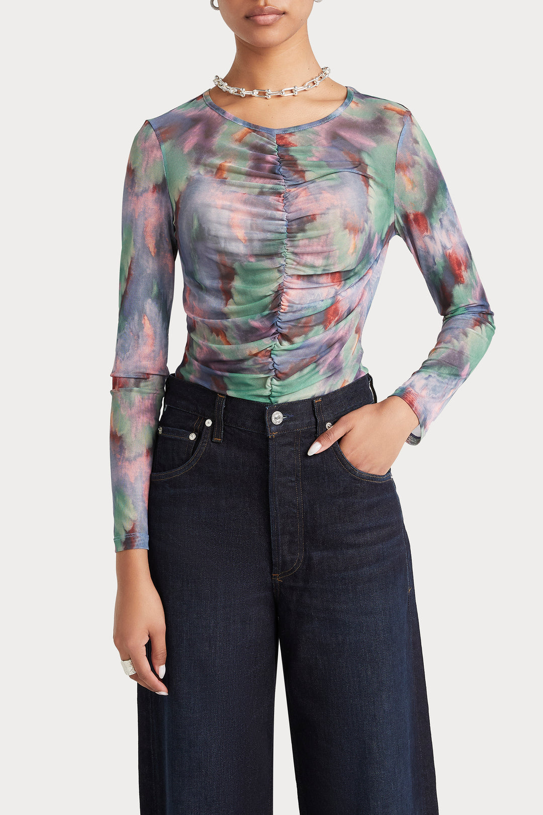 Husk KIERA TOP - Print