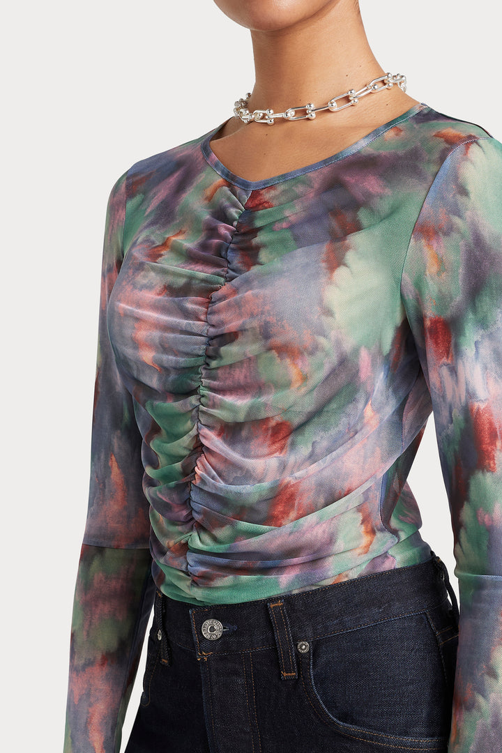 Husk KIERA TOP - Print