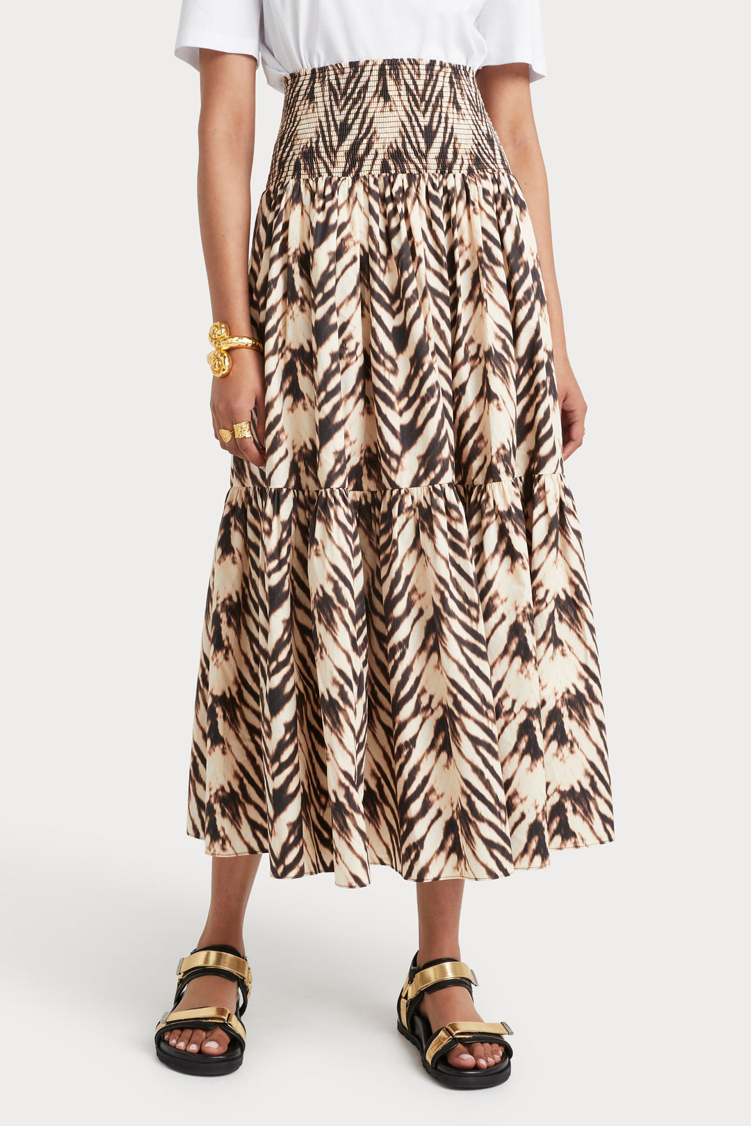 Husk SAFARI SKIRT - Print