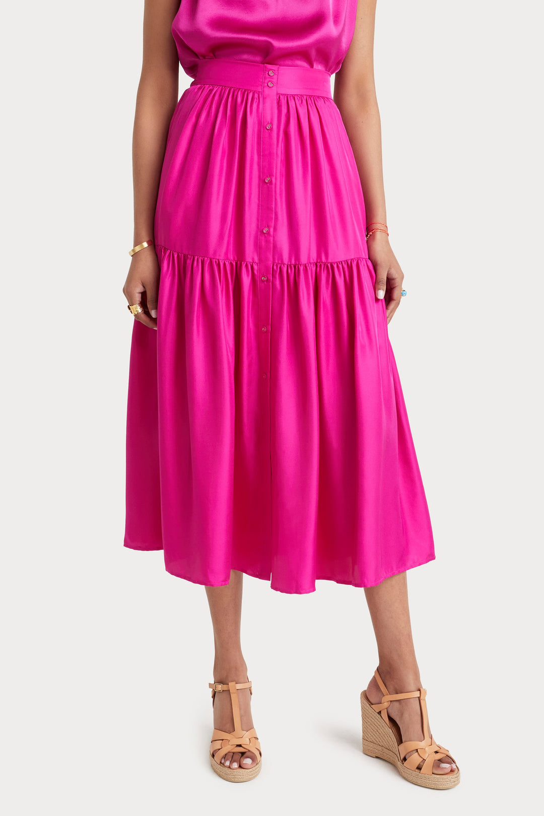 Husk LIZA SKIRT - Fuschia