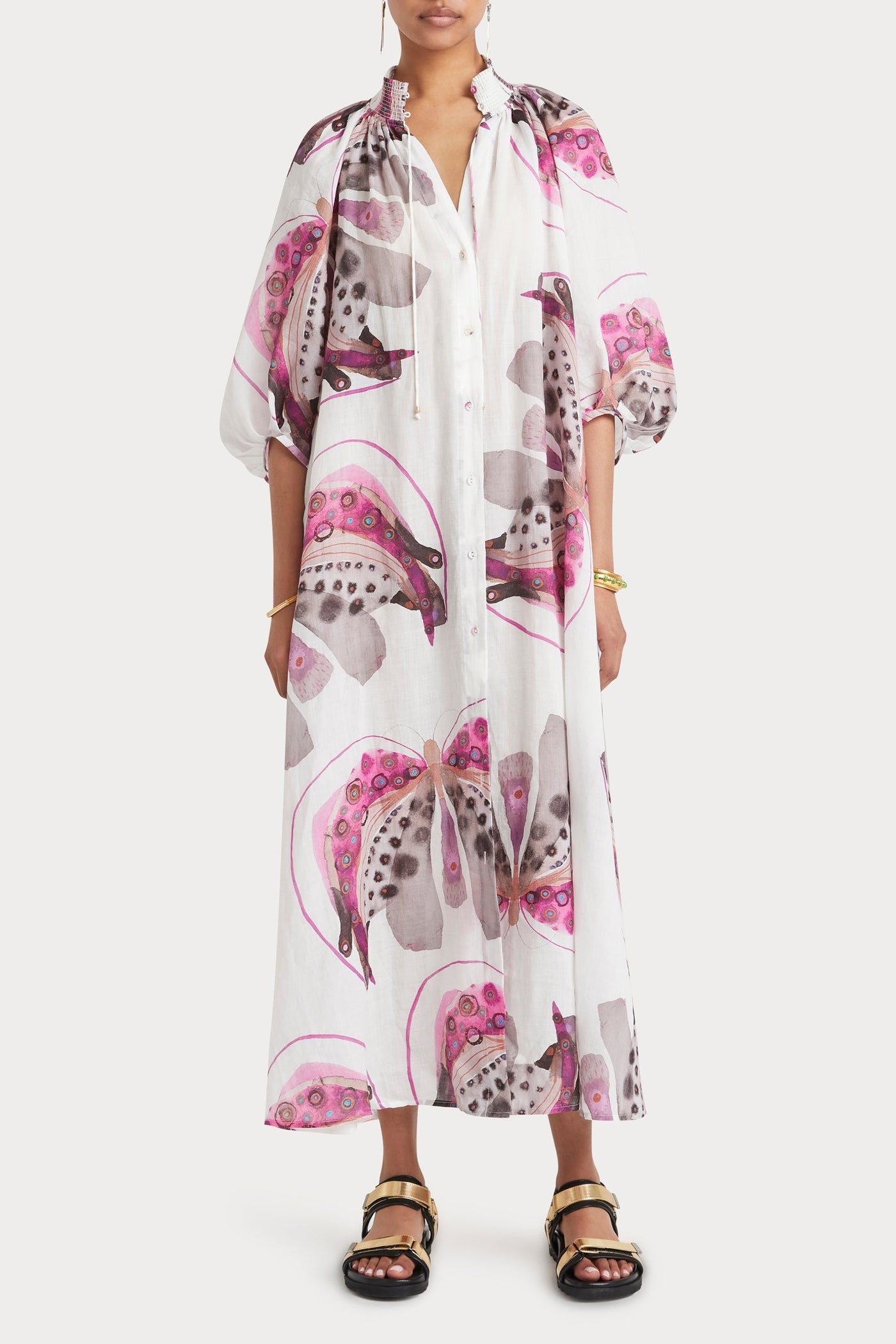 Husk PAPILLON KAFTAN - Print