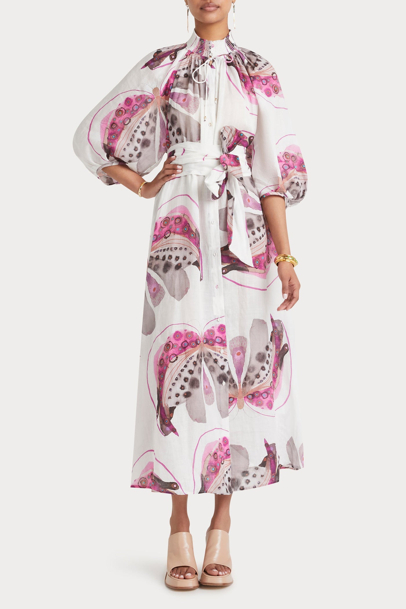 Husk PAPILLON KAFTAN - Print