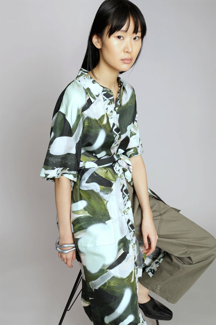 Munthe Ellioh Dress - Army