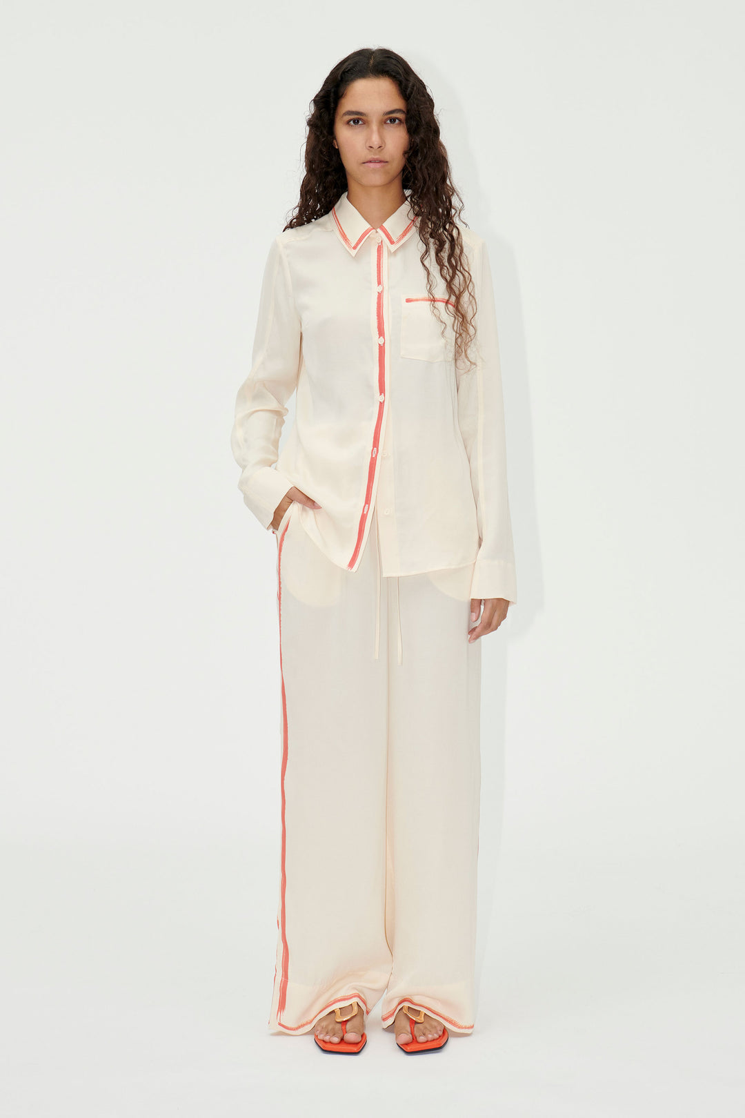 Stine Goya Felix Shirt - Tangerine