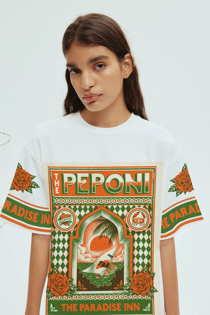 Alemais Peponi Tee - Cream