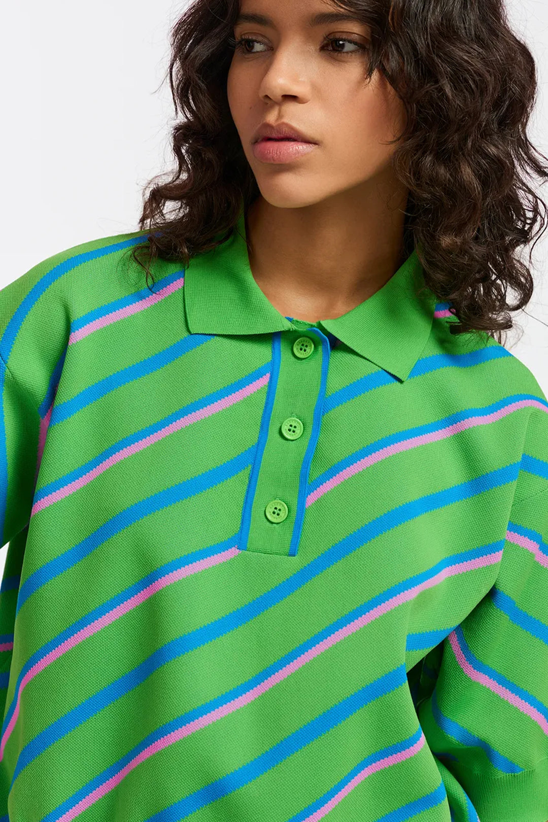 Essentiel Antwerp Farfalla Polo - Green