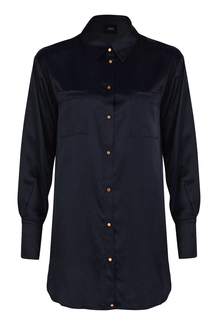 Husk VERA SHIRT - Navy