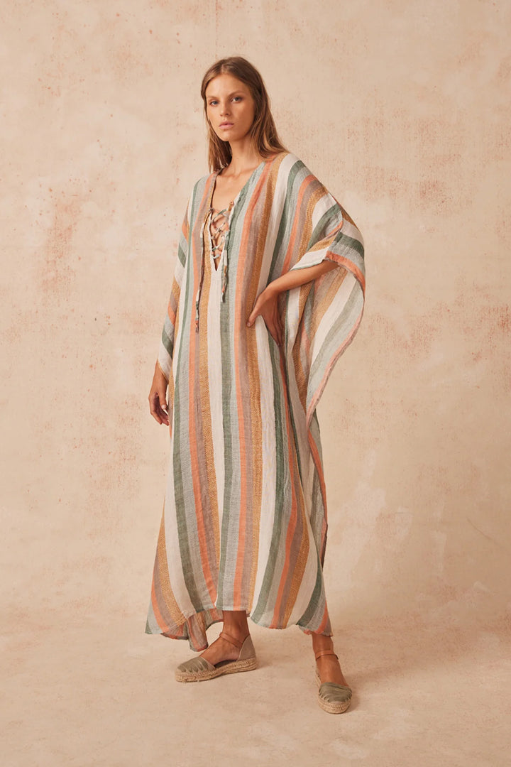 Estilo Emporio Saya Kaftan - Print