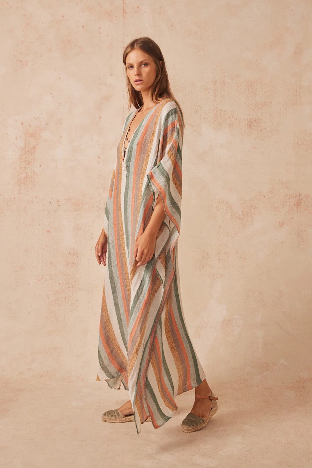 Estilo Emporio Saya Kaftan - Print