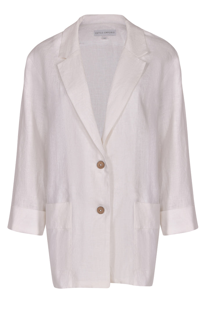 Estilo Emporio Balth Blazer - White