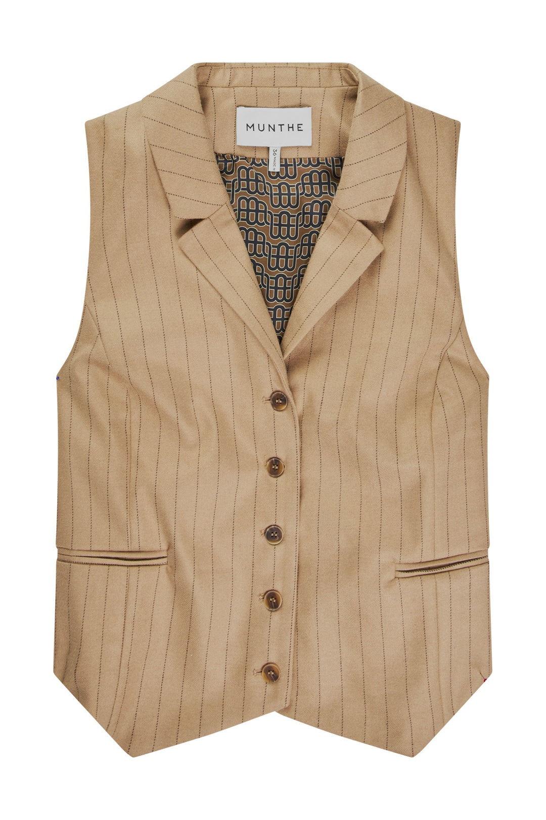 Munthe Thono Waistcoat - Camel