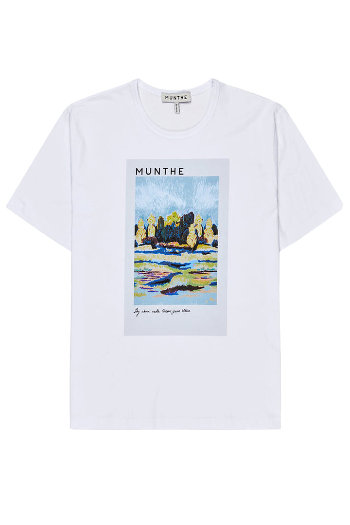 Munthe Silane Tee - White