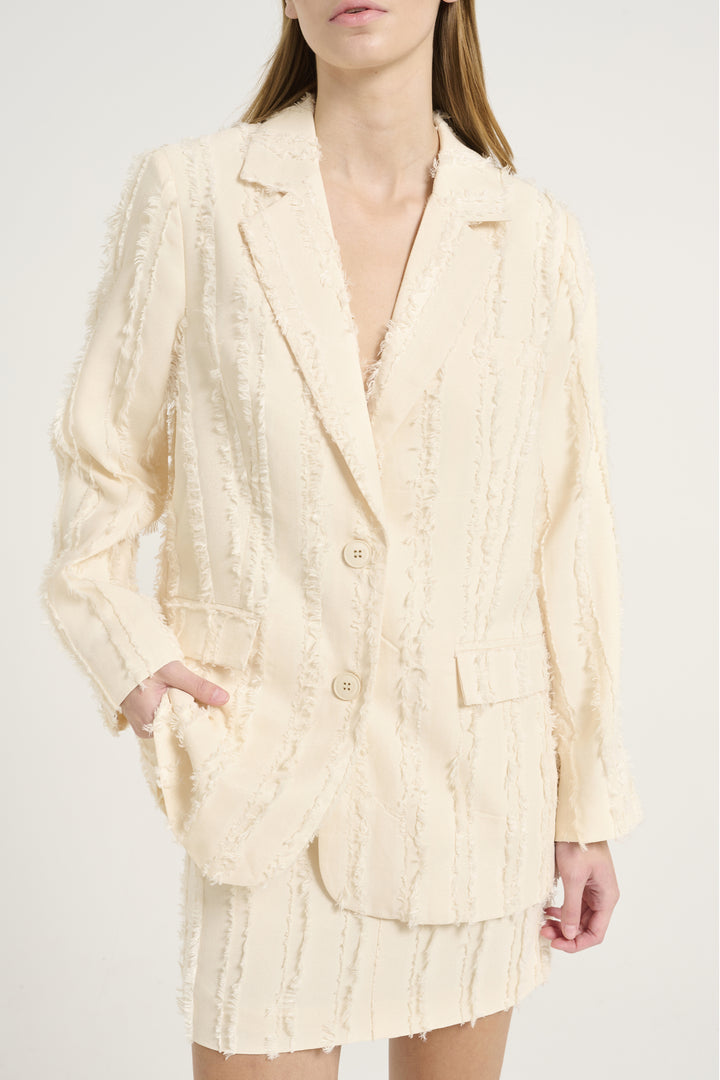 Gestuz RAY BLAZER - Cream