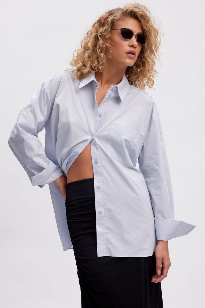 Gestuz Noelle Shirt - Blue