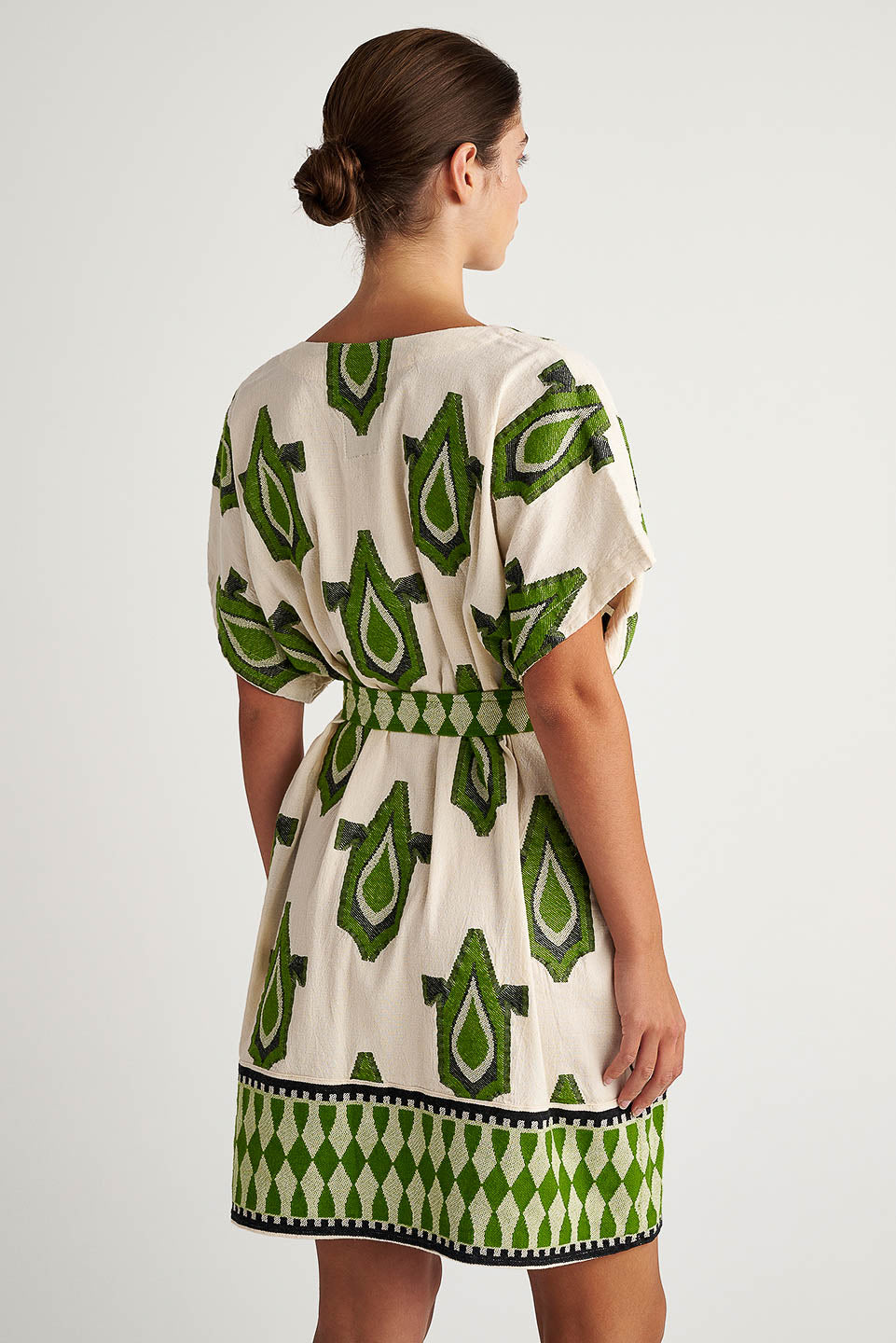 Pearl & Caviar Zakar Tunic - Green