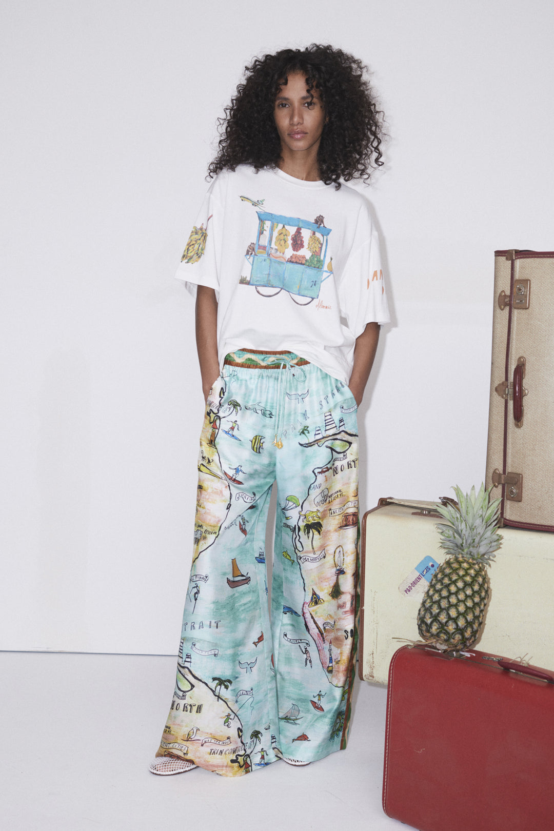 Alemais Fruitcart Tee - Print