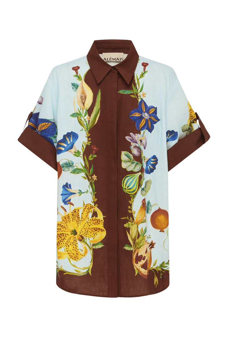 Alemais Dahlia Shirt - Multi Coloured