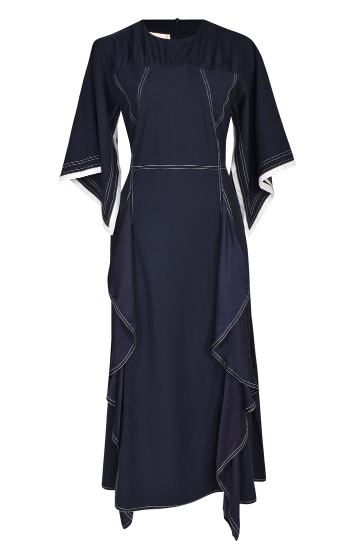 Lovebirds Magnolia Dress - Navy