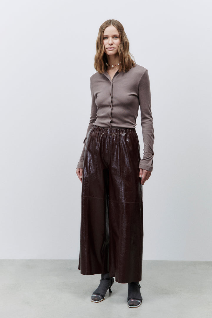 Alysi Barolo Pant - Burgundy