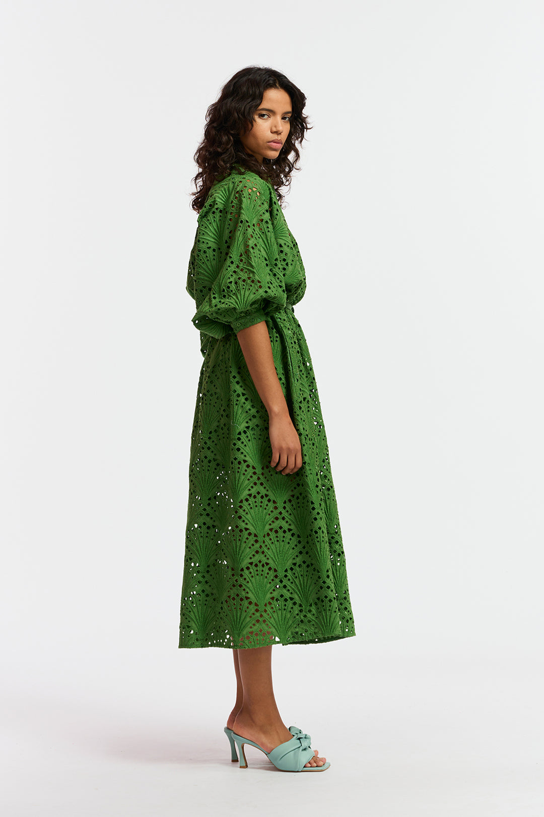 Essentiel Antwerp Fresci Dress - Emerald