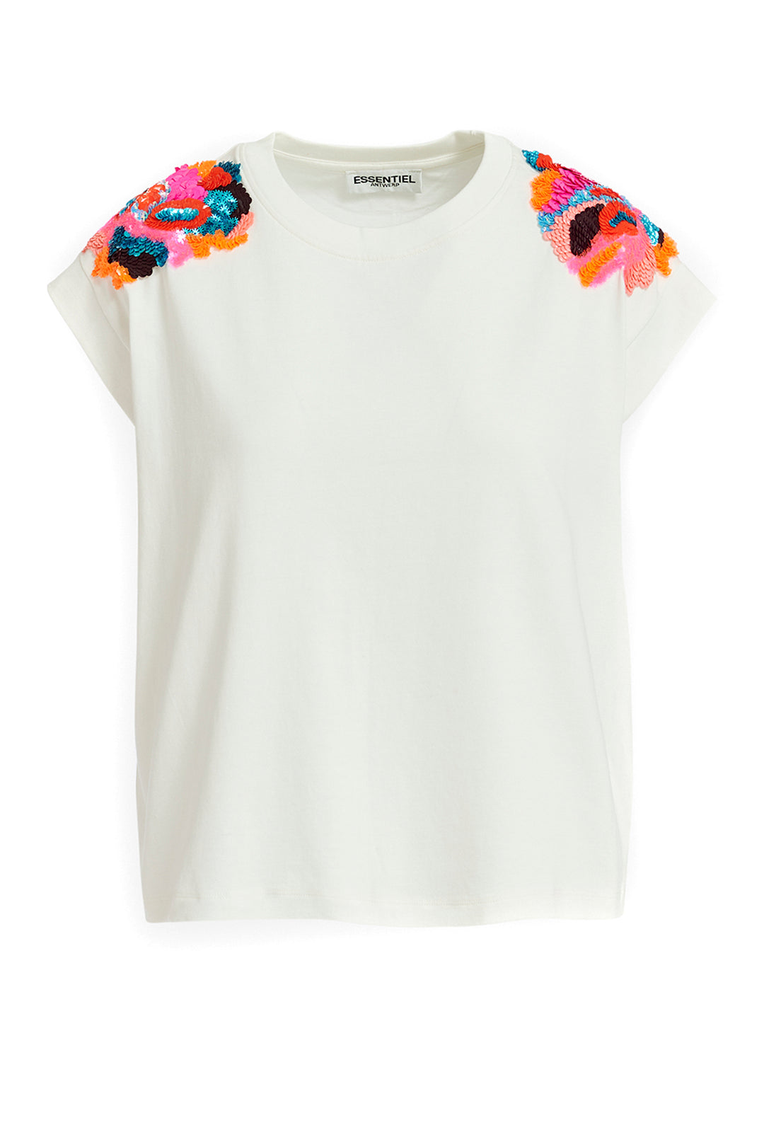 Essentiel Antwerp Fequins Tee - White