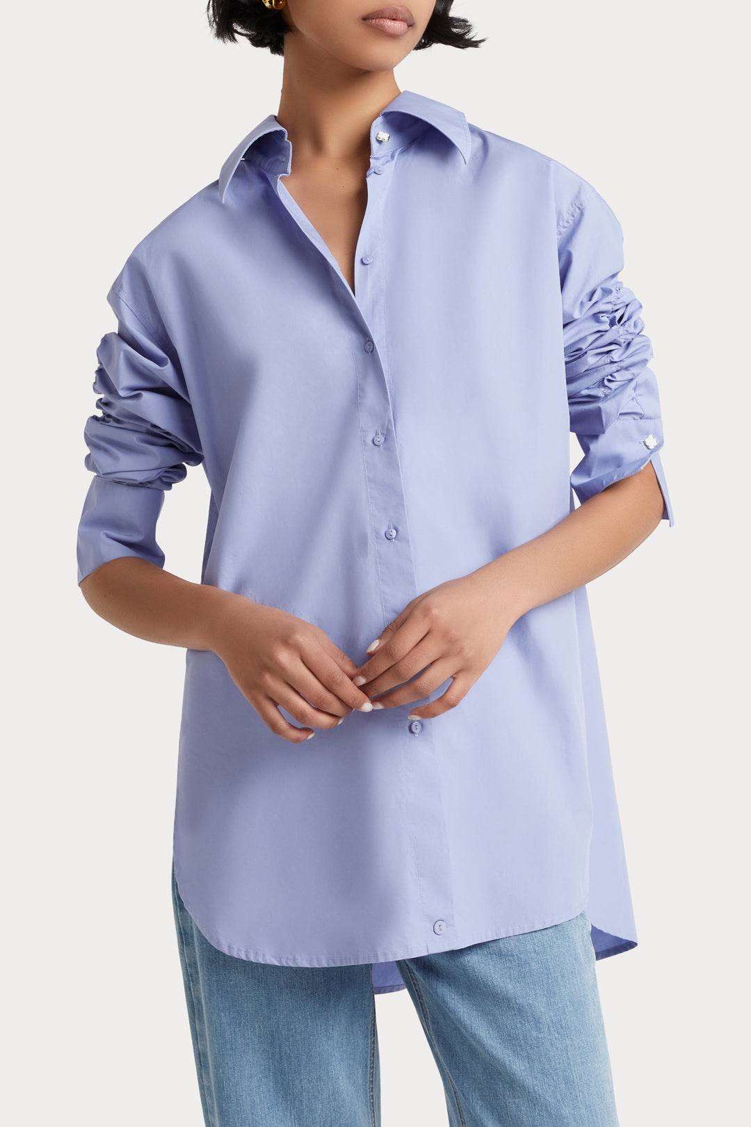 Husk Luca shirt - Blue